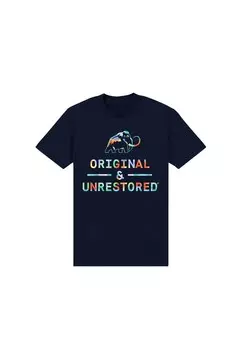 Футболка с принтом ORIGINAL & UNRESTORED PRISM Henry Tiger, темно-синий