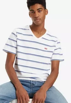 Футболка с принтом ORIGINAL V-NECK Levi's, цвет sail bright white