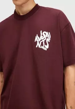 Футболка с принтом ORLANDO AllSaints, красный