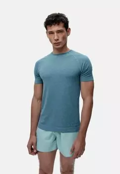 Футболка с принтом OTAWA Born Living Yoga, синий