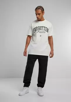 Футболка с принтом OVERGROWN SKULL TEE Forgotten Faces, белый