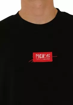 Футболка с принтом OVERSIZE EMPHASIZE Picaldi, черный