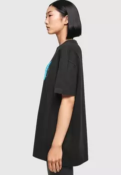 Футболка с принтом OVERSIZED BOYFRIEND Merchcode, черный