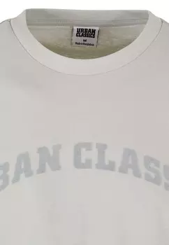 Футболка с принтом OVERSIZED GATE TEE Urban Classics, светло-серый