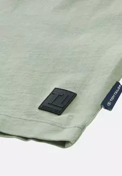 Футболка с принтом OVERSIZED TOM TAILOR, зеленый