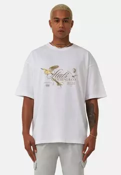 Футболка с принтом OWL HEAVY Stats, цвет white