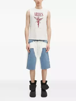 Футболка с принтом Овна Aries, белый