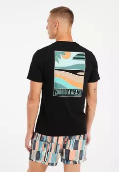 Футболка с принтом OXFORD Protest, черный