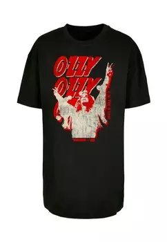 Футболка с принтом OZZY OSBOURNE OZZY RETRO TEE Merchcode, черный