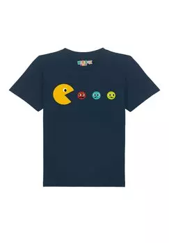 Футболка с принтом PACMNNCHEN Watapparel, цвет french navy