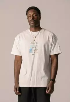 Футболка с принтом PAESAGGIO TEE UNISEX BLKVIS, белый