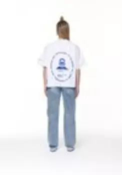 Футболка с принтом PALMYRA HEAVY OVERSIZED TEE Pegador, белый