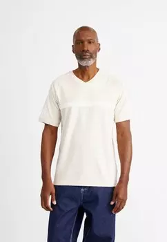Футболка с принтом PANEL TEE adidas Originals, цвет off-white