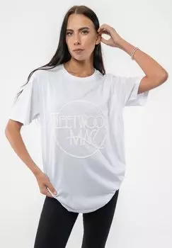 Футболка с принтом Paradiso Clothing, белый