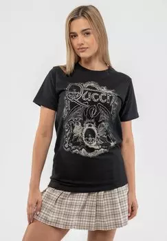 Футболка с принтом Paradiso Clothing, черный