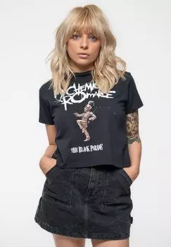 Футболка с принтом Paradiso Clothing, черный