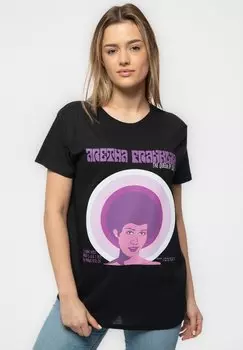 Футболка с принтом Paradiso Clothing, черный