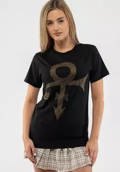 Футболка с принтом Paradiso Clothing, черный