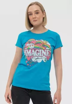 Футболка с принтом Paradiso Clothing, синий