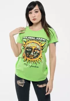 Футболка с принтом Paradiso Clothing, зеленый