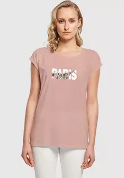 Футболка с принтом PARIS EIFFEL TOWER Merchcode, цвет Rose Gold-Coloured