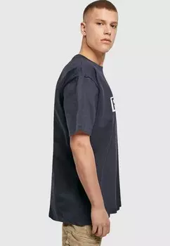 Футболка с принтом PARIS X HEAVY OVERSIZE TEE Merchcode, синий