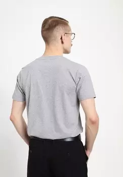 Футболка с принтом PARK FIELDS BOSTON UNIVERSITY SCRIPT Henry Tiger, светло-серый