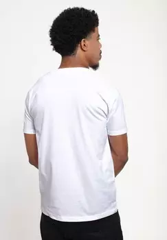 Футболка с принтом PARK FIELDS MICHIGAN WOLVERINES Henry Tiger, белый