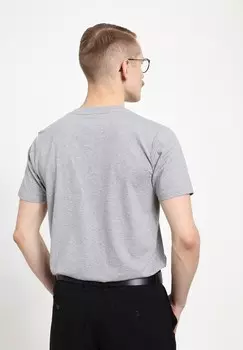 Футболка с принтом PARK FIELDS NEW YORK UNIVERSITY CREST Henry Tiger, светло-серый