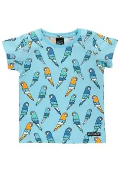 Футболка с принтом PARROTS Villervalla, цвет blau