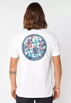 Футболка с принтом PASSAGE Rip Curl, белый