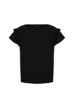 Футболка с принтом PASSAMANERIA Calliope, черный