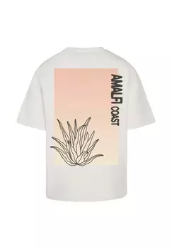 Футболка с принтом PASTEL Lost Youth, белый