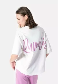 Футболка с принтом PATRICIA Elias Rumelis, белый