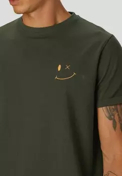 Футболка с принтом PATRICK TEE Clean Cut Copenhagen, зеленый