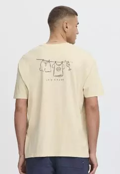 Футболка с принтом PAVEL Solid, цвет Oatmeal