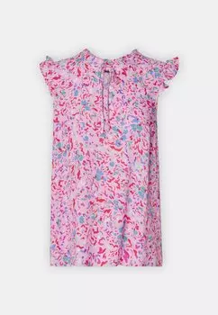 Футболка с принтом Pcarine Pieces, мультиколор