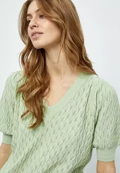 Футболка с принтом PCROSALIA PEPPERCORN, мята