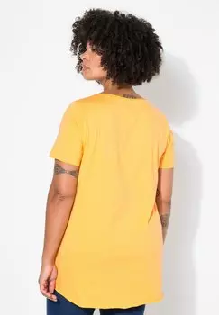 Футболка с принтом PEACE-MOTIV Angel of Style, оранжевый