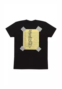 Футболка с принтом PEARL JAM STICKMAN Henry Tiger, черный