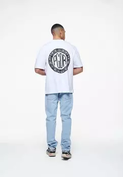 Футболка с принтом Pegador, белый