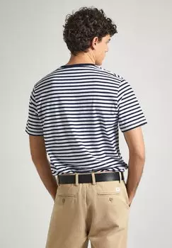 Футболка с принтом Pepe Jeans, белая