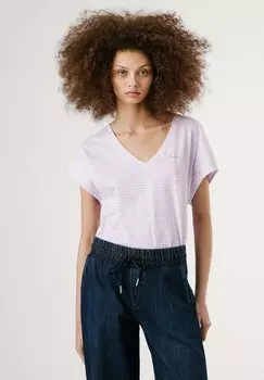 Футболка с принтом Pepe Jeans, белый