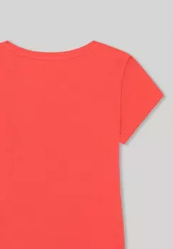 Футболка с принтом Pepe Jeans, лососевый