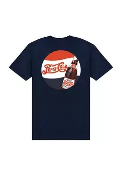 Футболка с принтом PEPSI COLA RETRO Henry Tiger, темно-синий