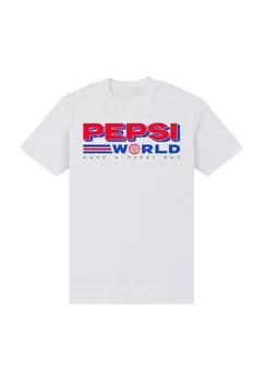 Футболка с принтом PEPSI WORLD Henry Tiger, белый