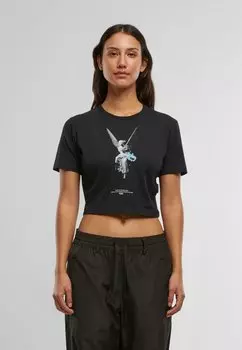 Футболка с принтом PEQUS, черный