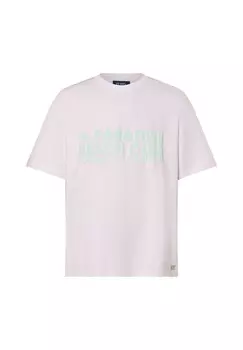 Футболка с принтом PEQUS, кремовый