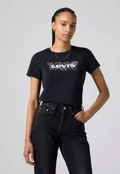 Футболка с принтом PERFECT Levi's, белый