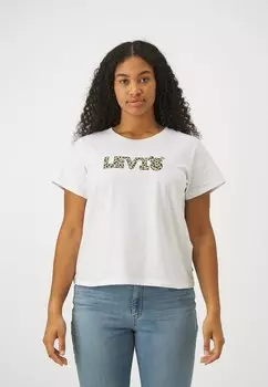 Футболка с принтом PERFECT TEE Levi's, белый